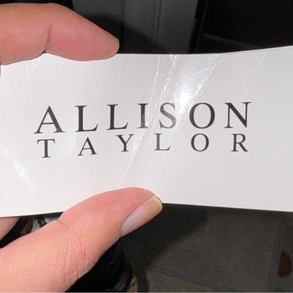 Allison Taylor Tunic Women’s L Top Black Brown Leopard  Asymmetrical Hem Y2K NWT - Picture 2 of 12